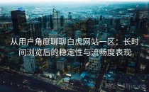 从用户角度聊聊白虎网站一区：长时间浏览后的稳定性与流畅度表现