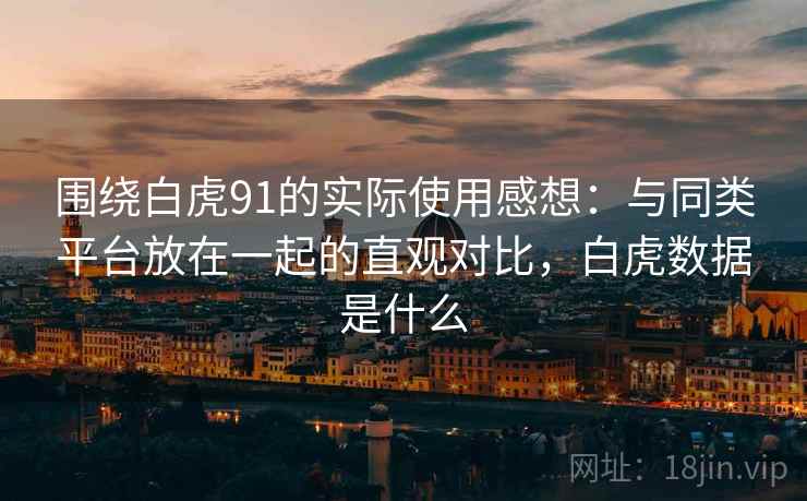 围绕白虎91的实际使用感想：与同类平台放在一起的直观对比，白虎数据是什么  第2张