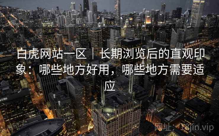 白虎网站一区|长期浏览后的直观印象:哪些地方好用,哪些地方需要适应 第2张 白虎网站一区|长期浏览后的直观印象:哪些地方好用,哪些地方需要适应 第2张