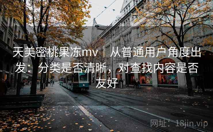 天美密桃果冻mv｜从普通用户角度出发：分类是否清晰，对查找内容是否友好  第1张
